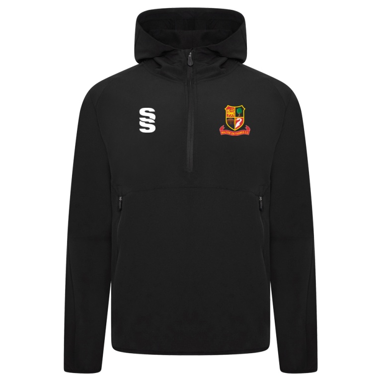 Dual Elite 1/4 Zip Hoody / Rain Jacket : Black