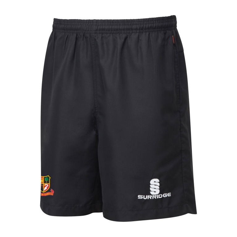 Ripstop Pocketed Shorts - Black